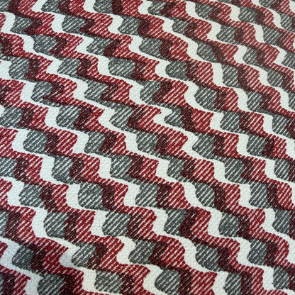 Cushions Made In Fermoie Ruffle Red Grey Cotton Decorative Sofa Throw Pillow Cover