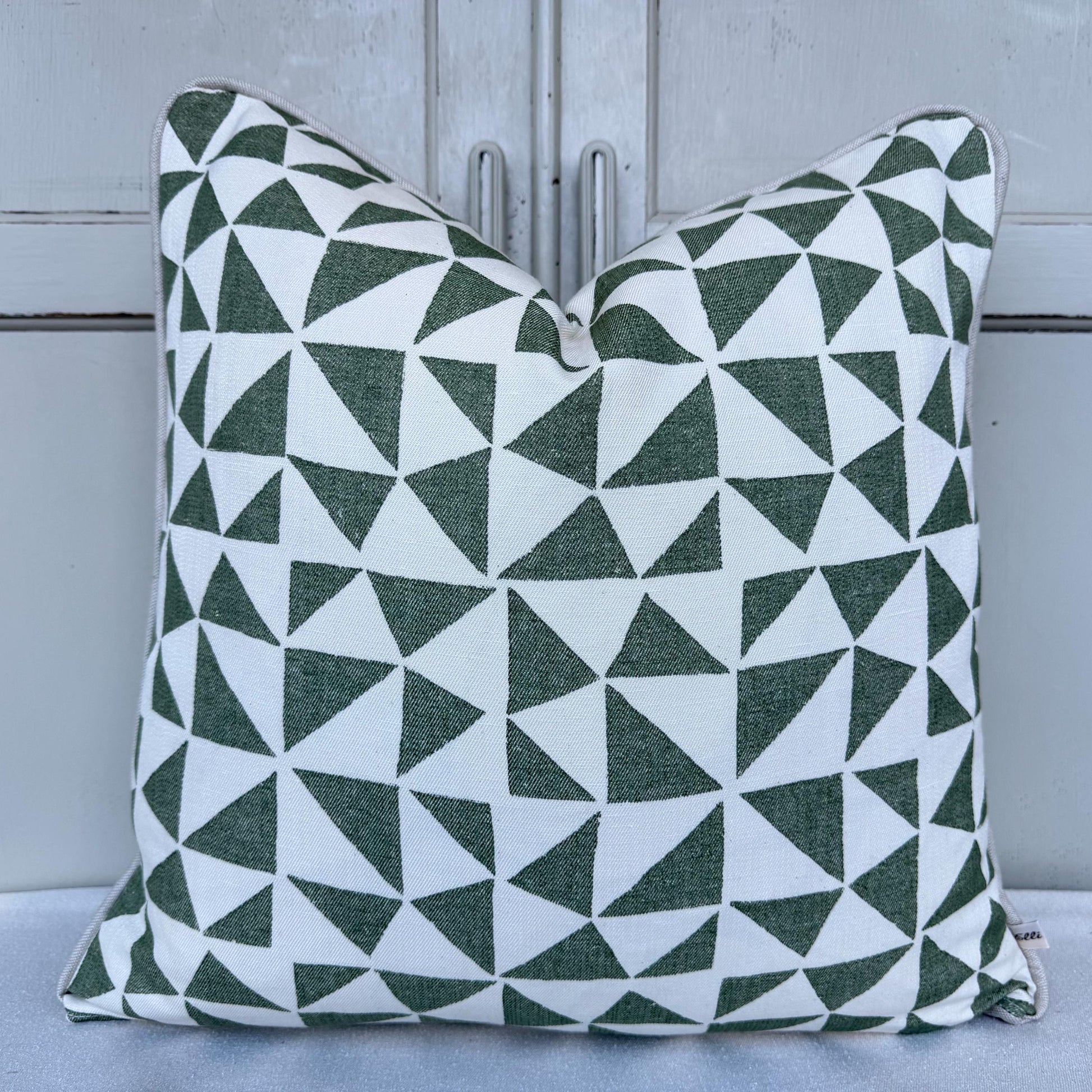 Cushions Made In Fermoie Circus Green Cotton Cushion Pillow Throw Cover