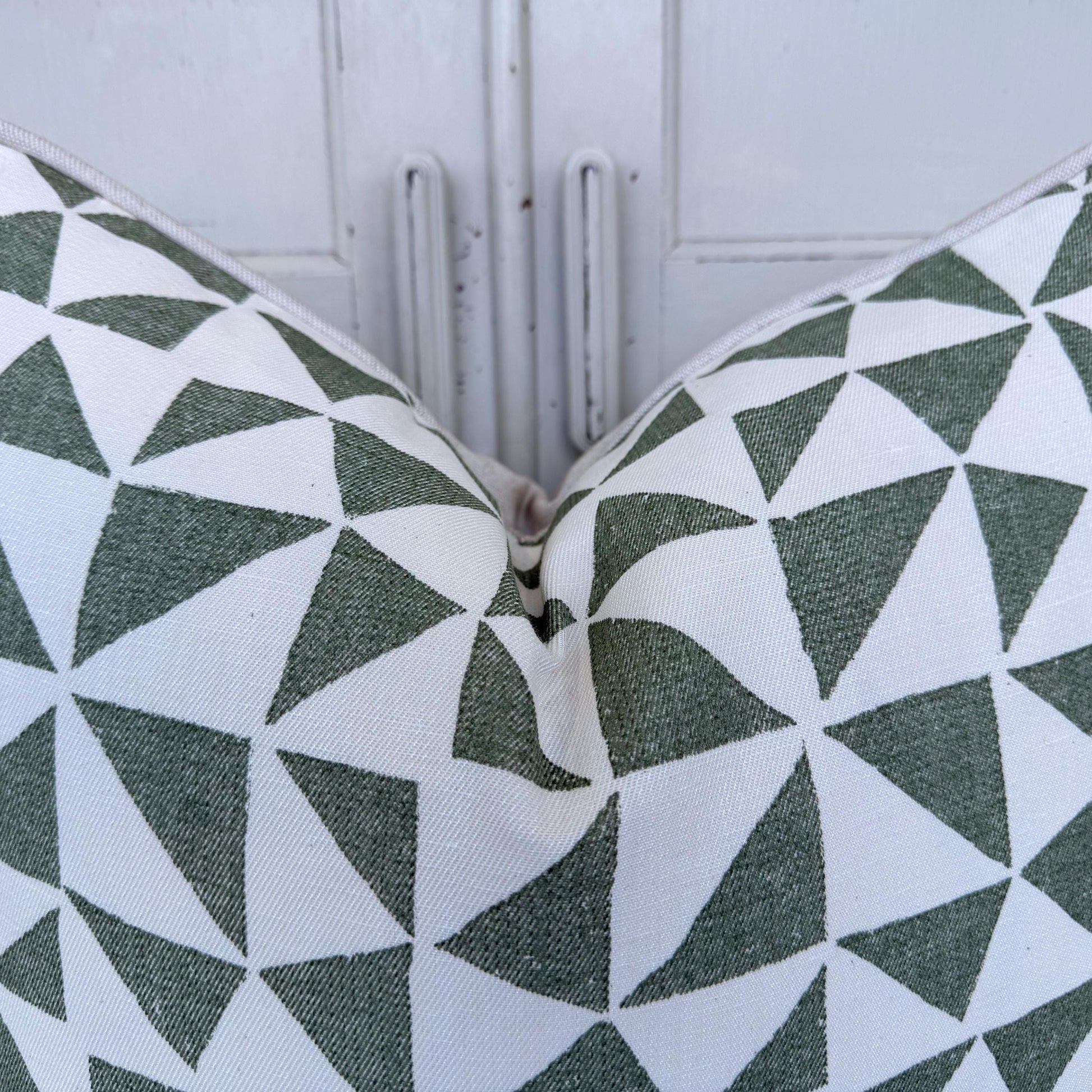 Cushions Made In Fermoie Circus Green Cotton Cushion Pillow Throw Cover