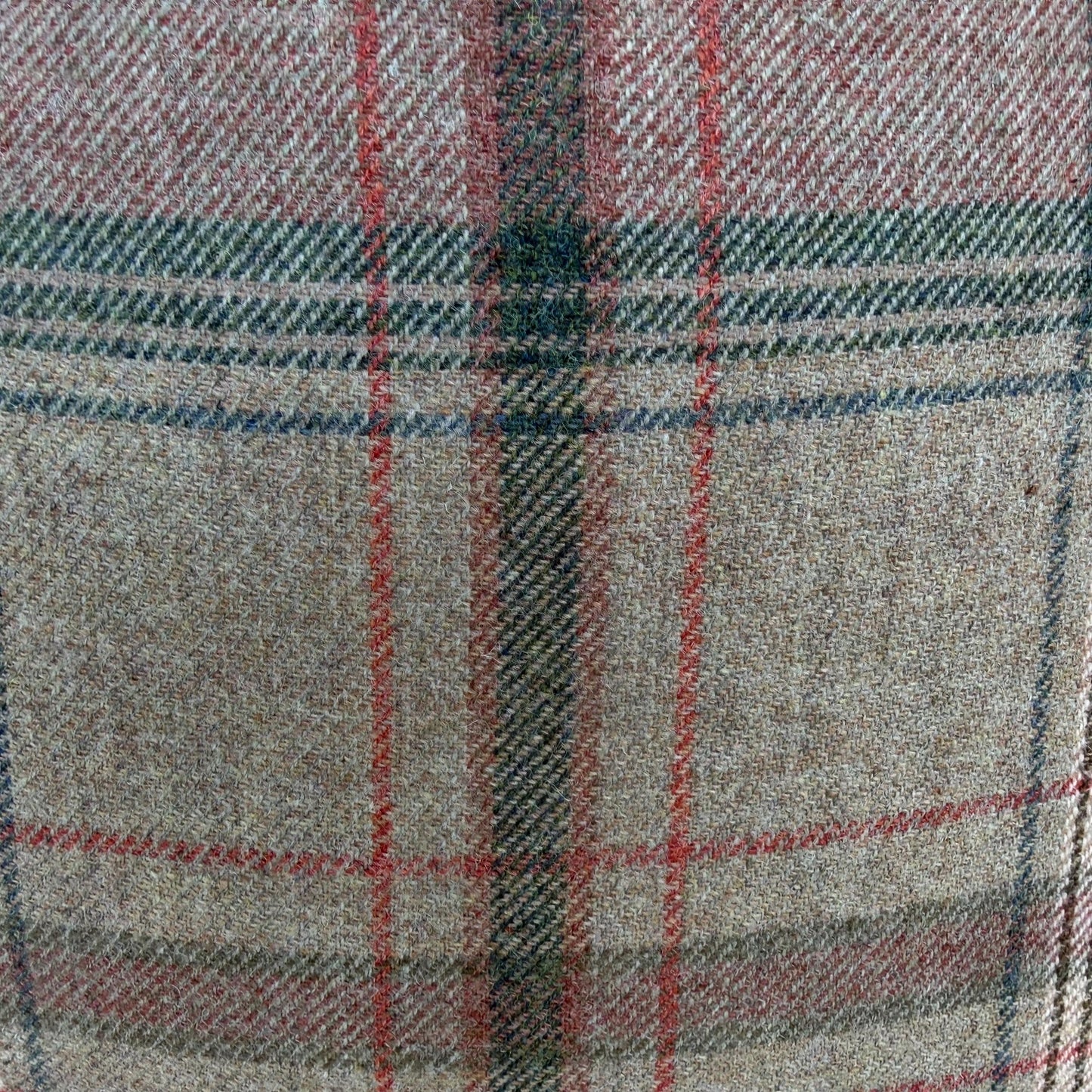 Lee Jofa Mulberry Luxury Designer Shetland Plaid Beige Green Decorative Cushion Pillow Cover