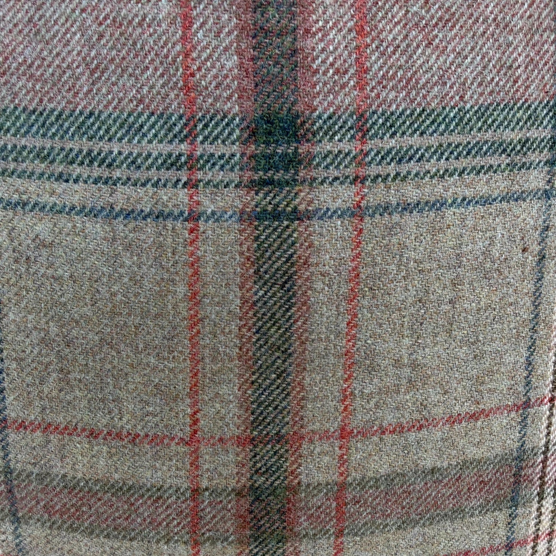 Lee Jofa Mulberry Luxury Designer Shetland Plaid Beige Green Decorative Cushion Pillow Cover