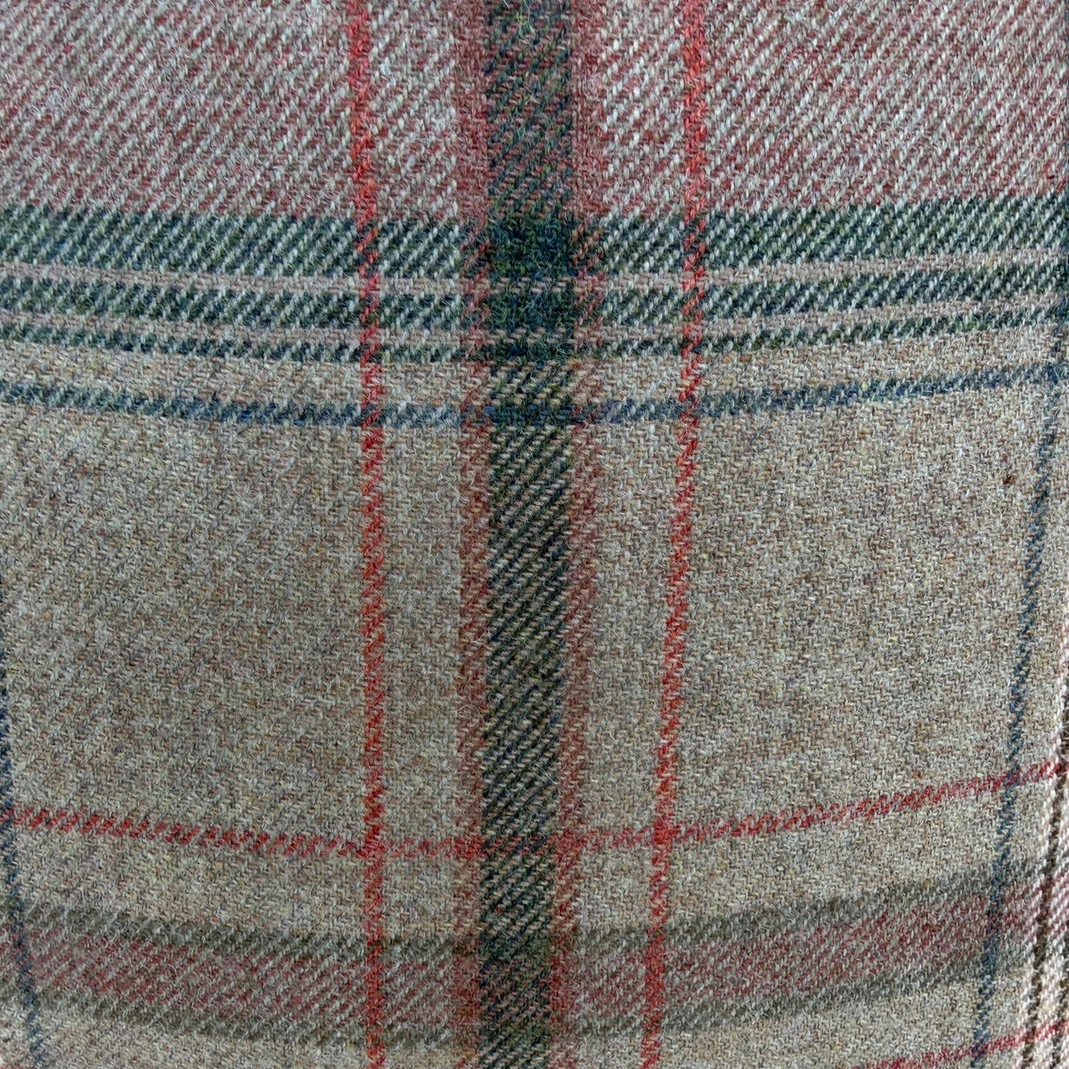 Lee Jofa Mulberry Luxury Designer Shetland Plaid Beige Green Decorative Cushion Pillow Cover