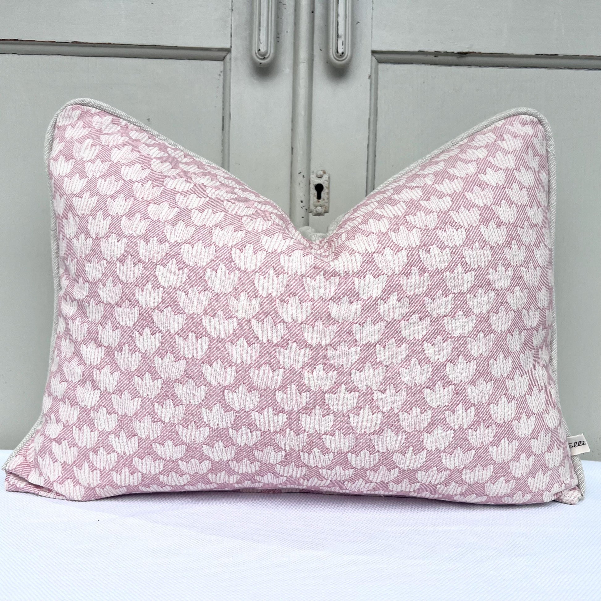Cushions Made In Fermoie Eythorne Luxury Pink Cotton Cushion Pillow Cover