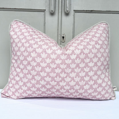 Cushions Made In Fermoie Eythorne Luxury Pink Cotton Cushion Pillow Cover