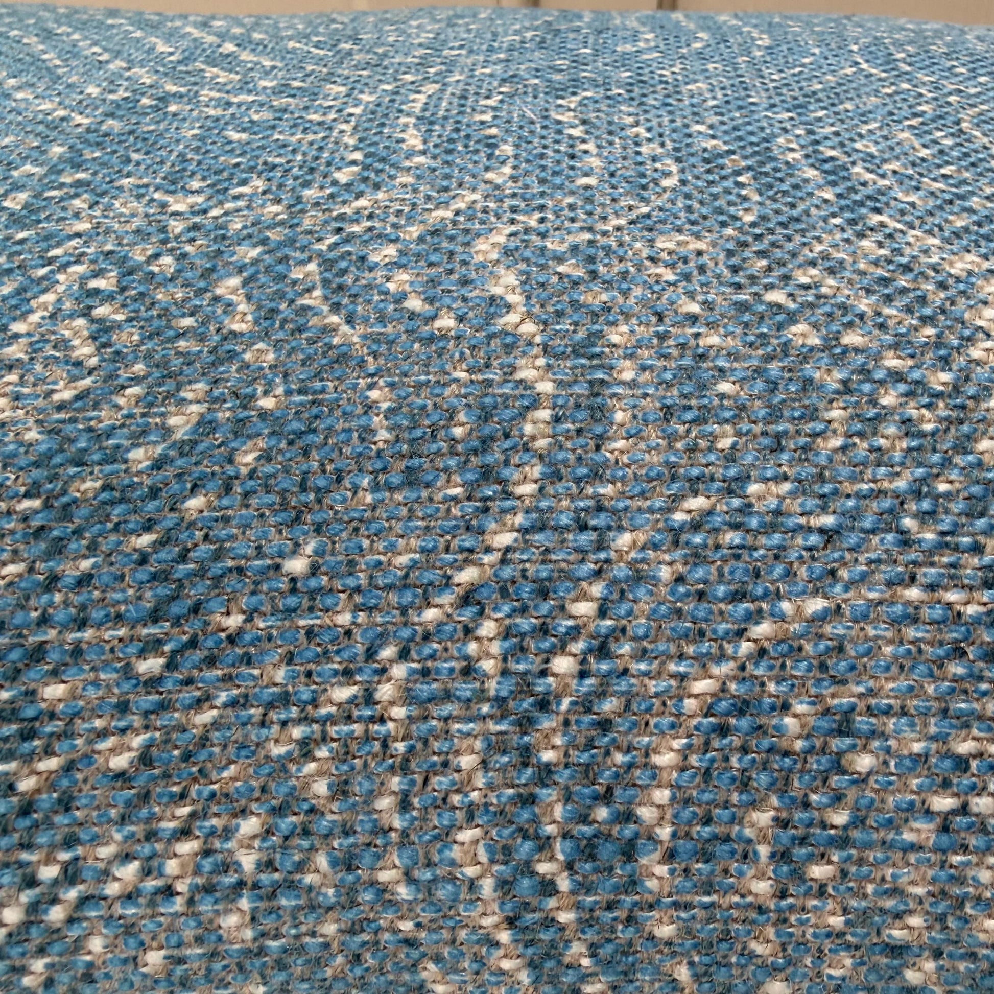 Cushions Made In Fermoie Cloud Luxury Mid Blue Linen Cushion Pillow Cover