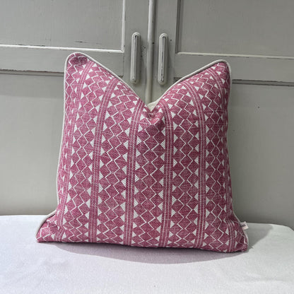 Cushions Made In Fermoie Quantock Designer Decorative Red Linen Cushion Pillow Cover