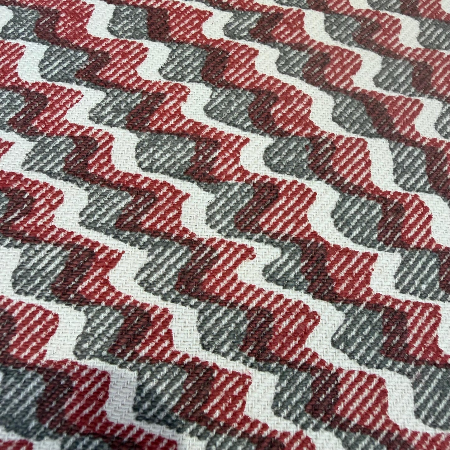 Cushions Made In Fermoie Ruffle Red Grey Cotton Decorative Sofa Throw Pillow Cover