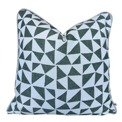 Cushions Made In Fermoie Circus Green Cotton Cushion Pillow Throw Cover
