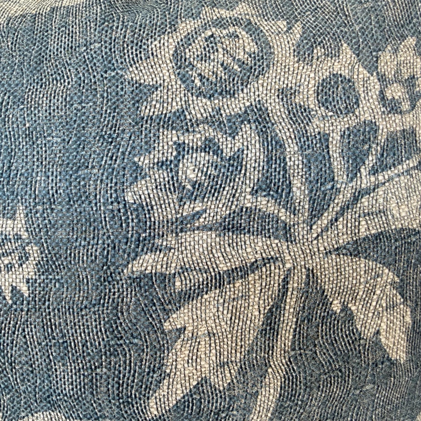 Cushions Made In Fermoie Luxury Designer Astrea Floral Blue Cushion Pillow Throw Cover