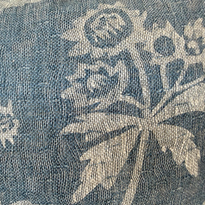 Cushions Made In Fermoie Luxury Designer Astrea Floral Blue Cushion Pillow Throw Cover