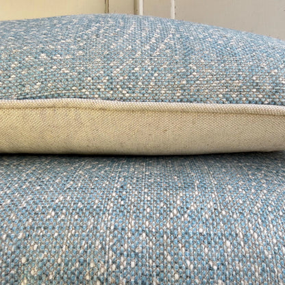 Cushions Made In Fermoie Cloud Luxury Pale Blue Linen Cushion Pillow  Cover