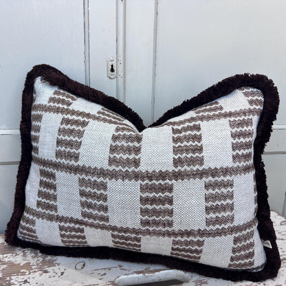 Cushions Made In Fermoie Cove Linen Luxury Designer Decorative Rust Neutral Cushion Pillow Throw Cover
