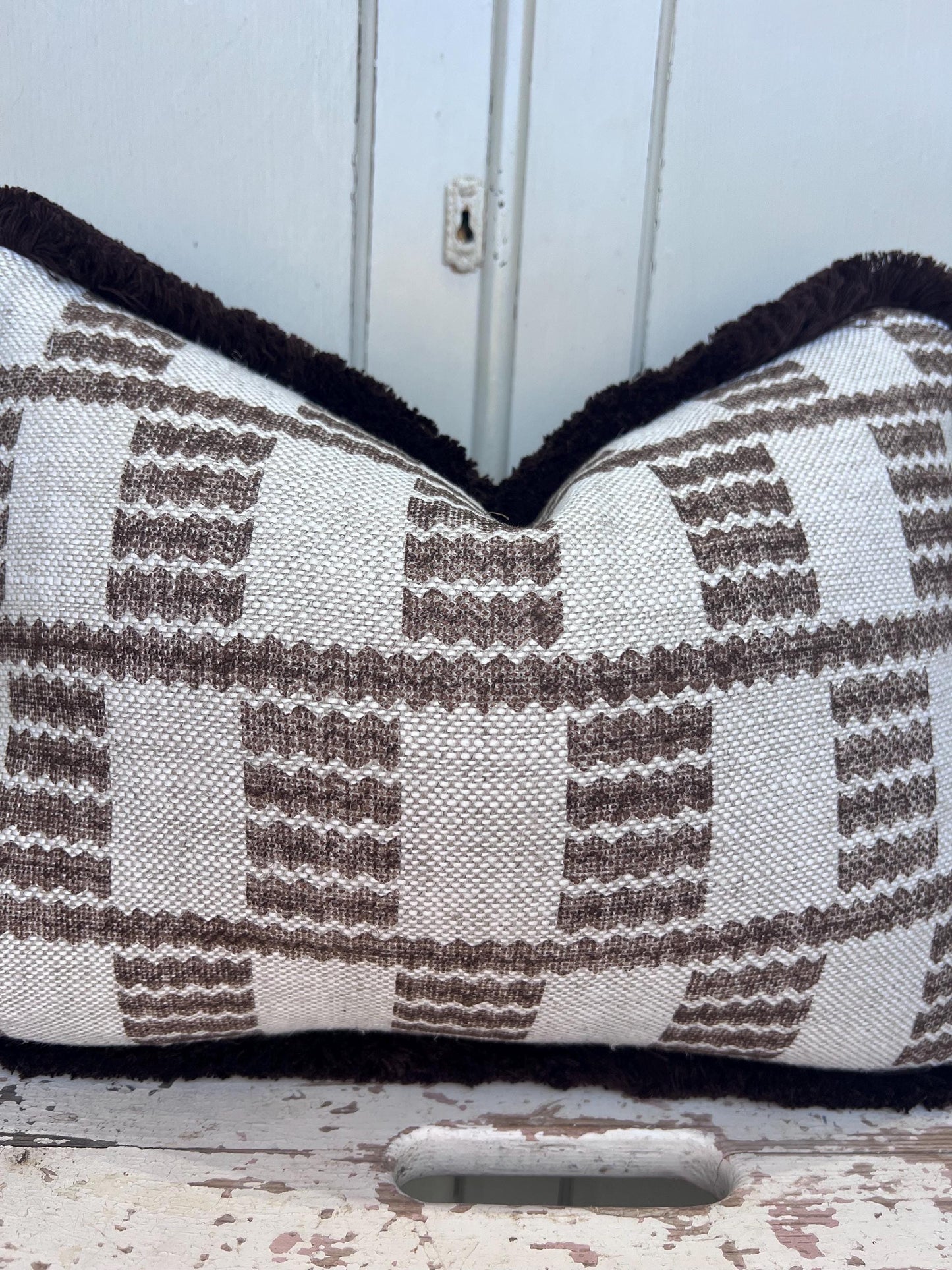 Cushions Made In Fermoie Cove Linen Luxury Designer Decorative Rust Neutral Cushion Pillow Throw Cover