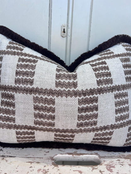 Cushions Made In Fermoie Cove Linen Luxury Designer Decorative Rust Neutral Cushion Pillow Throw Cover