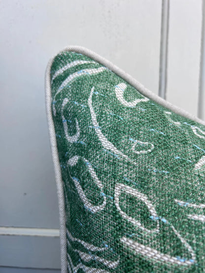 Cushions Made In Fermoie Pebble Decorative Bright Green Cotton Cushion Pillow Throw Cover