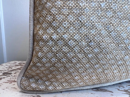 Cushions Made In Fermoie Figured Beige Linen Cushion Pillow Throw Cover