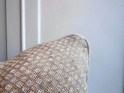 Cushions Made In Fermoie Figured Beige Linen Cushion Pillow Throw Cover