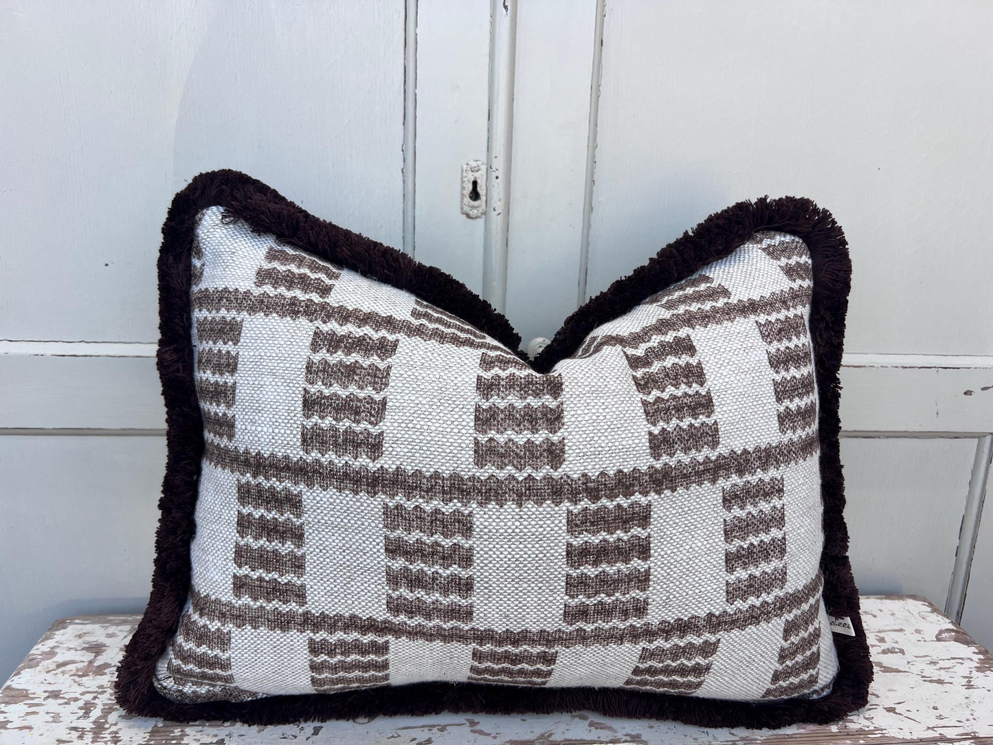 Cushions Made In Fermoie Cove Linen Luxury Designer Decorative Rust Neutral Cushion Pillow Throw Cover