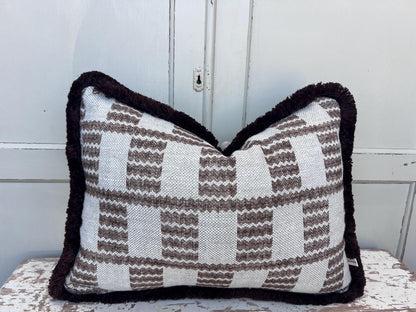 Cushions Made In Fermoie Cove Linen Luxury Designer Decorative Rust Neutral Cushion Pillow Throw Cover