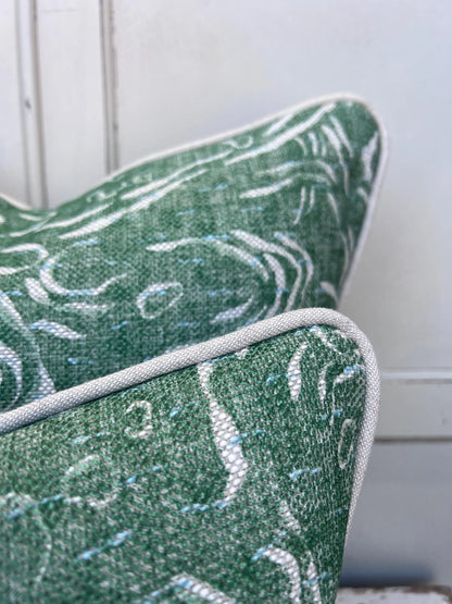 Cushions Made In Fermoie Pebble Decorative Bright Green Cotton Cushion Pillow Throw Cover