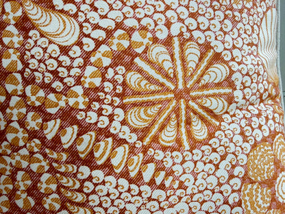 Cushions Made In Fermoie Shell Grotto Luxury Designer Decorative Beige Orange Red Cotton Cushion Pillow Throw Cover