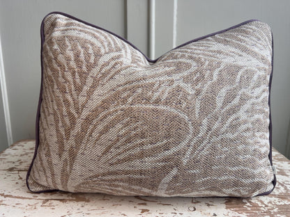 Cushions Made In Fermoie Savernake Linen Luxury Designer Decorative Pale Beige Cushion Pillow Throw Cover