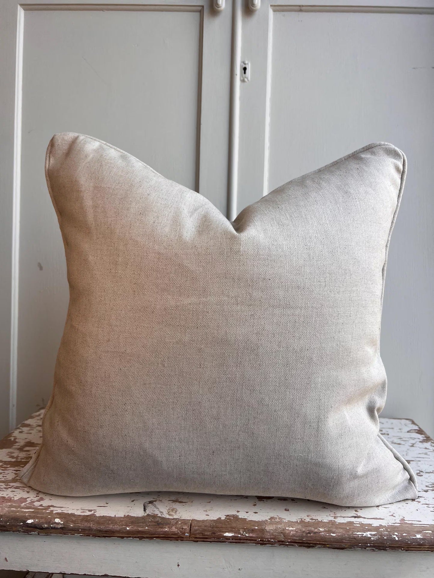 Cushions Made in Fermoie Savernake Fabric Designer Decorative Rich Green Linen Cushion Pillow Throw Cover