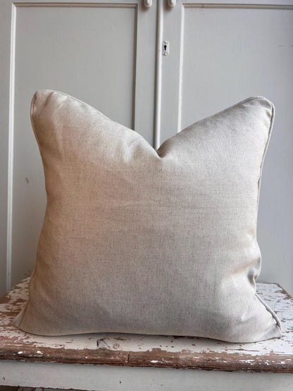 Cushions Made in Fermoie Savernake Fabric Designer Decorative Rich Green Linen Cushion Pillow Throw Cover