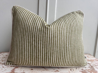 Cushions Made In Fermoie Figured Luxury Designer Decorative Green Linen Cushion Pillow Throw Cover