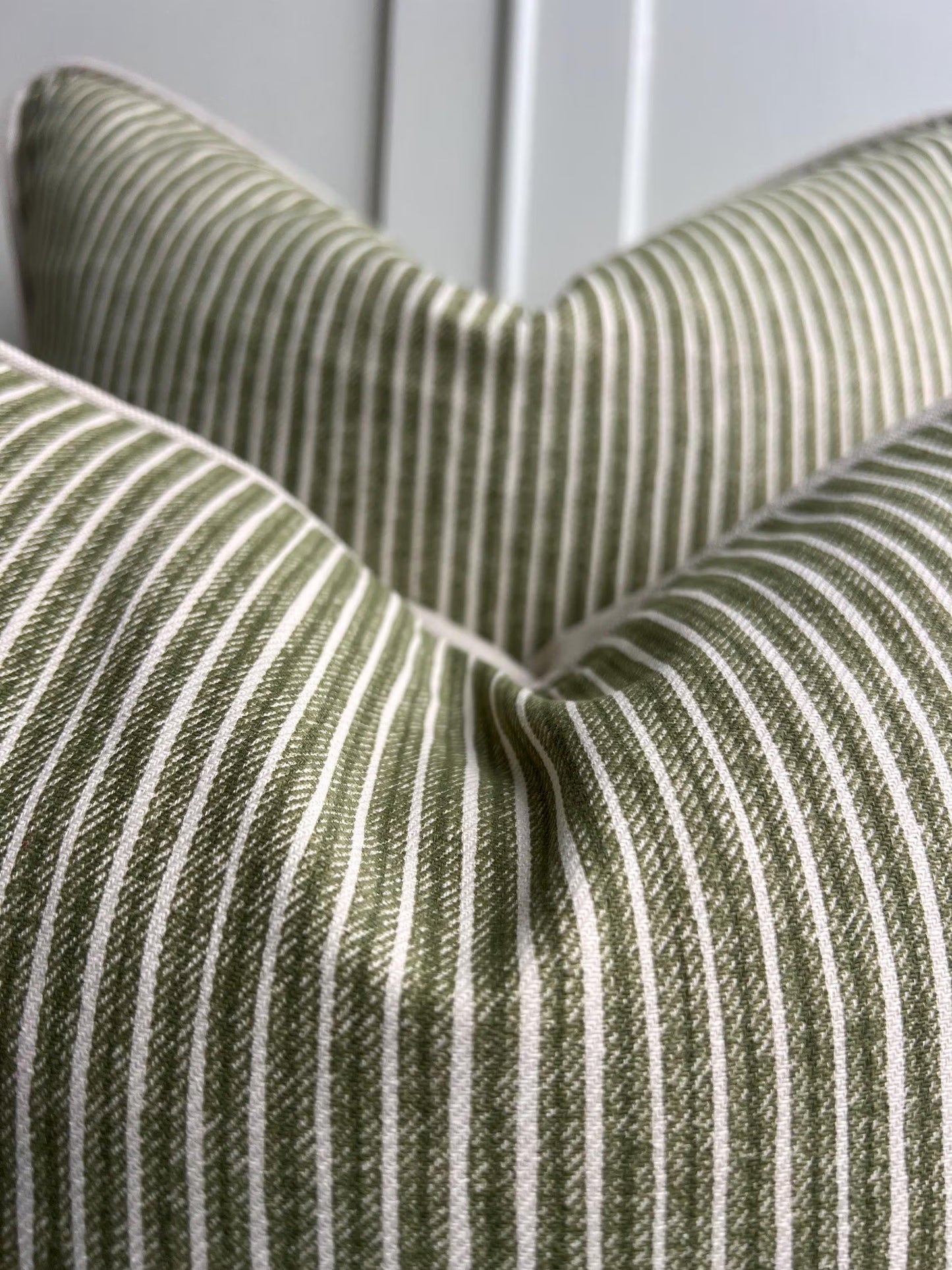 Cushions Made In Fermoie Figured Luxury Designer Decorative Green Linen Cushion Pillow Throw Cover
