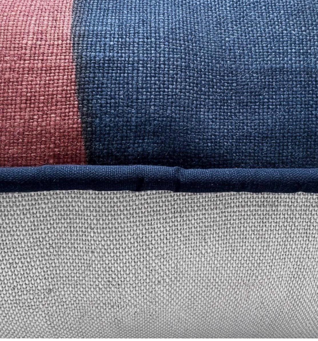Mulberry Flying Ducks Navy Red Luxury Cushion Pillow Cover Lumbar Rectangular