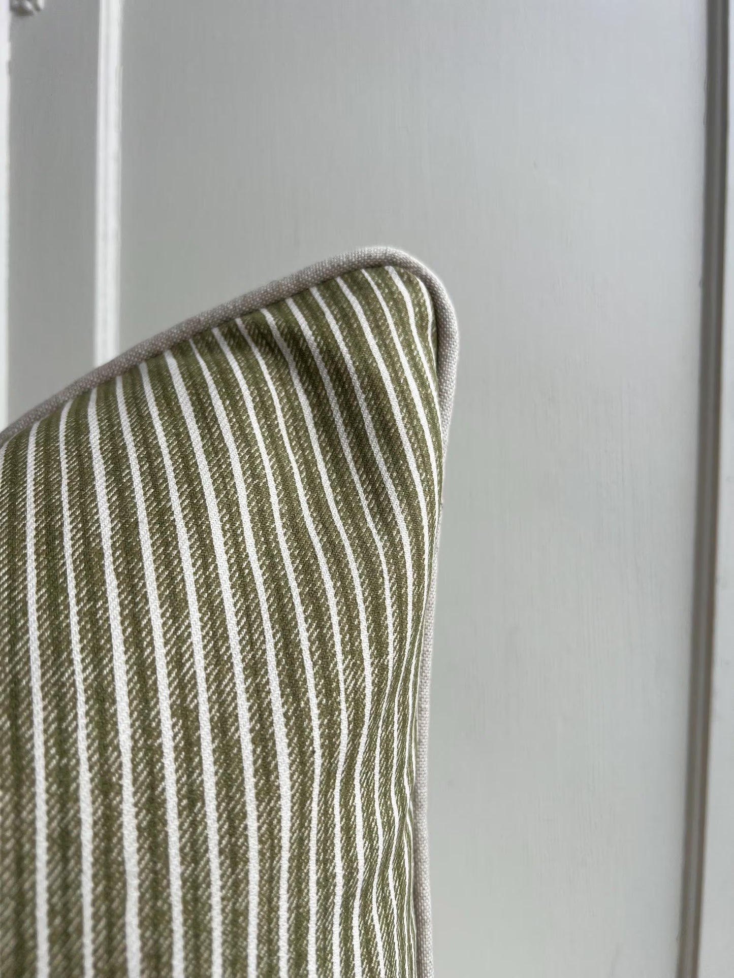 Cushions Made In Fermoie Figured Luxury Designer Decorative Green Linen Cushion Pillow Throw Cover