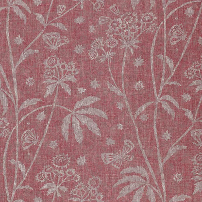 Cushions Made In Fermoie Luxury Designer Astrea Floral Red Cushion Pillow Throw Cover