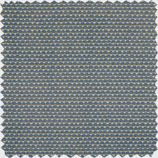 Cushions Made In Fermoie Blue Tara 009 Blue Yellow Fabric Linen Cushion Pillow Throw Cover