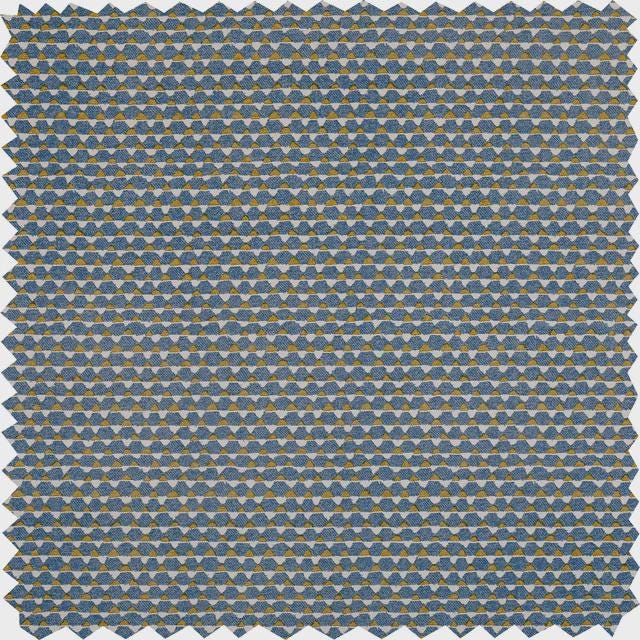 Cushions Made In Fermoie Blue Tara 009 Blue Yellow Fabric Linen Cushion Pillow Throw Cover