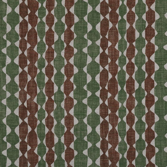 Fermoie Whittle Luxury Designer Decorative Green Brown Neutral Linen Cushion Pillow Throw Cover