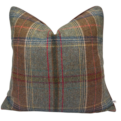 Lee Jofa Mulberry Luxury Designer Shetland Plaid Decorative Cushion Pillow Sofa Cover