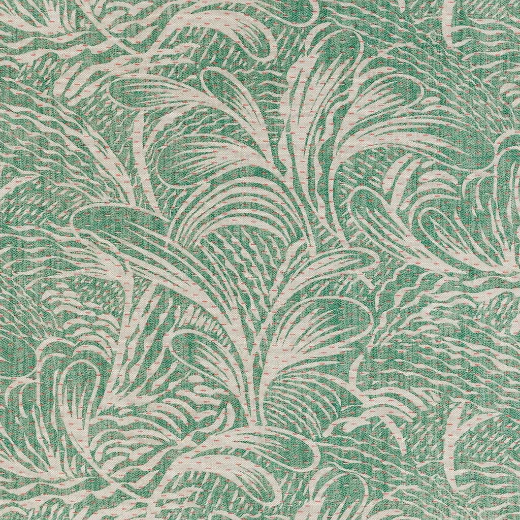 Cover In Fermoie Savernake Linen Cushion Cover Green Pink Red Highlight Designer Pillow Cover