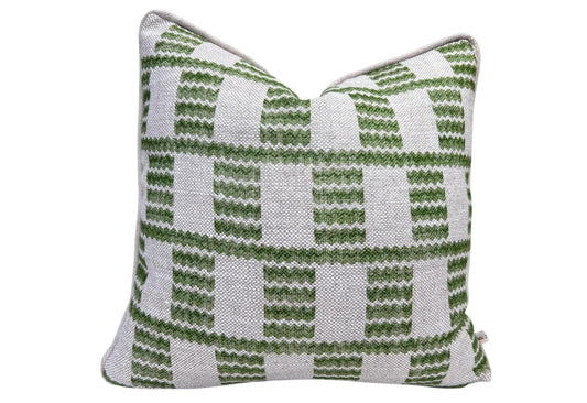 Cushions Made In Fermoie Cove Fabric Green Linen Cushion Pillow Throw Cover