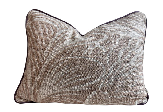 Cushions Made In Fermoie Savernake Linen Luxury Designer Decorative Pale Beige Cushion Pillow Throw Cover