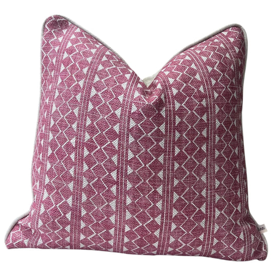 Cushions Made In Fermoie Quantock Designer Decorative Red Linen Cushion Pillow Cover