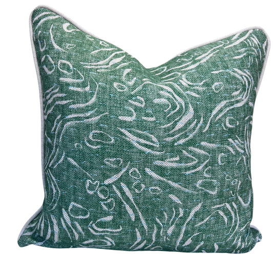 Cushions Made In Fermoie Pebble Decorative Bright Green Cotton Cushion Pillow Throw Cover
