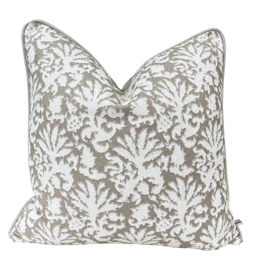 Cushions Made In Fermoie Aylsham Luxury Coral Cotton Cushion Pillow Throw Cover