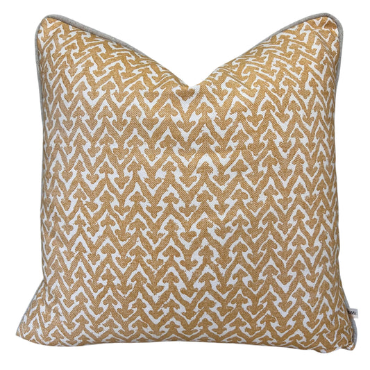 Cushions Made In Fermoie Rabanna Cotton Decorative Neutral Corn Yellow Cushion Pillow Throw Cover