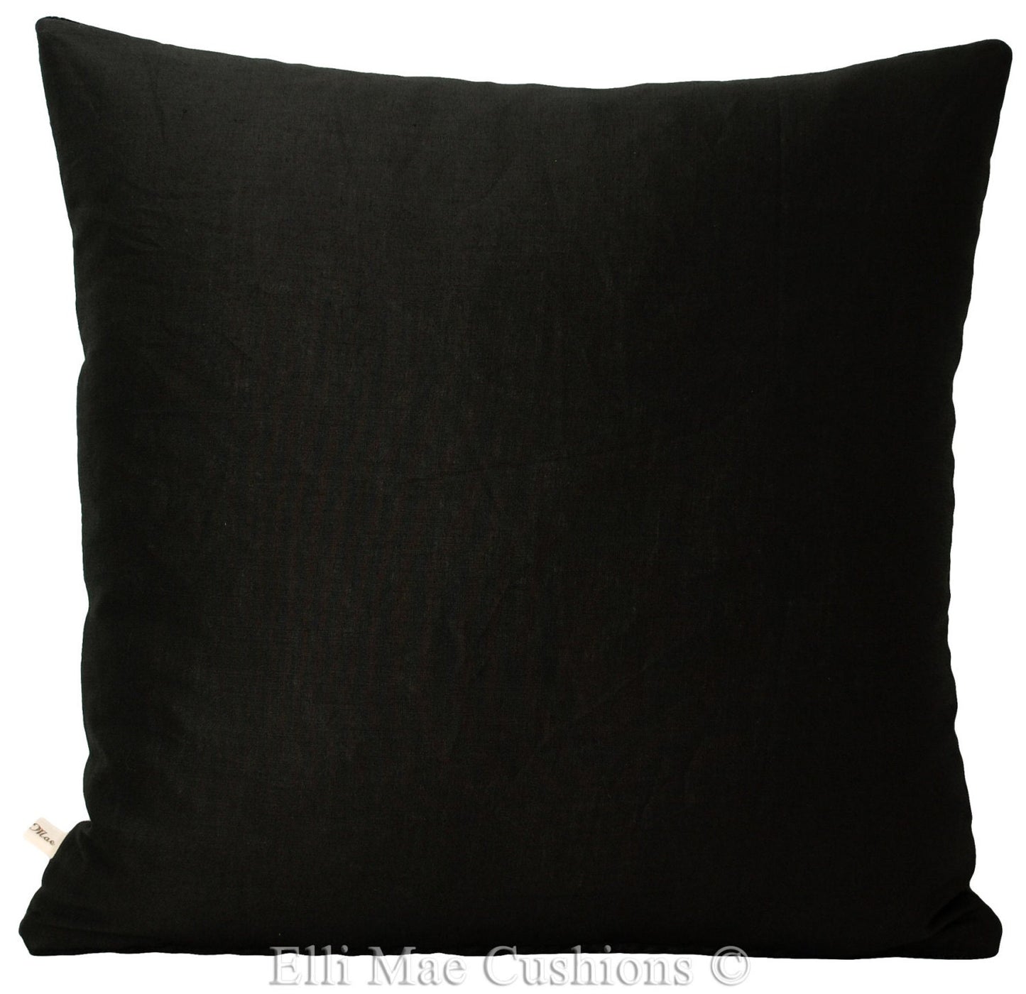 Harlequin Arkona Velvet Black Designer Fabric Sofa Cushion Pillow Cover