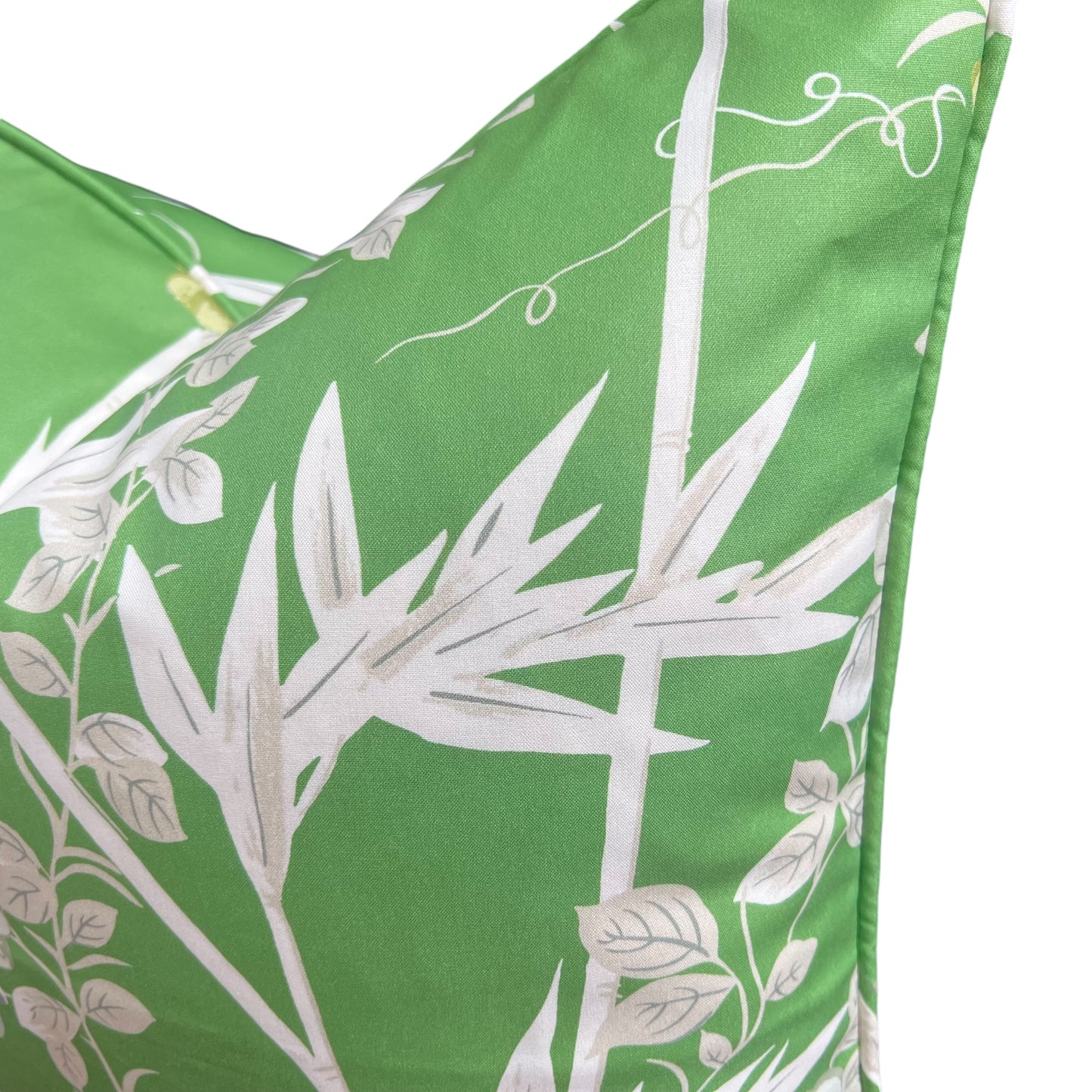 Scalamandre Jardine De Chine Green White Cushion Pillow Throw Cover