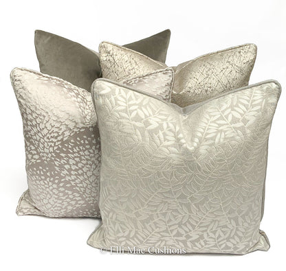 Harlequin Charm Luxury Designer Grey Cushion Pillow Cover
