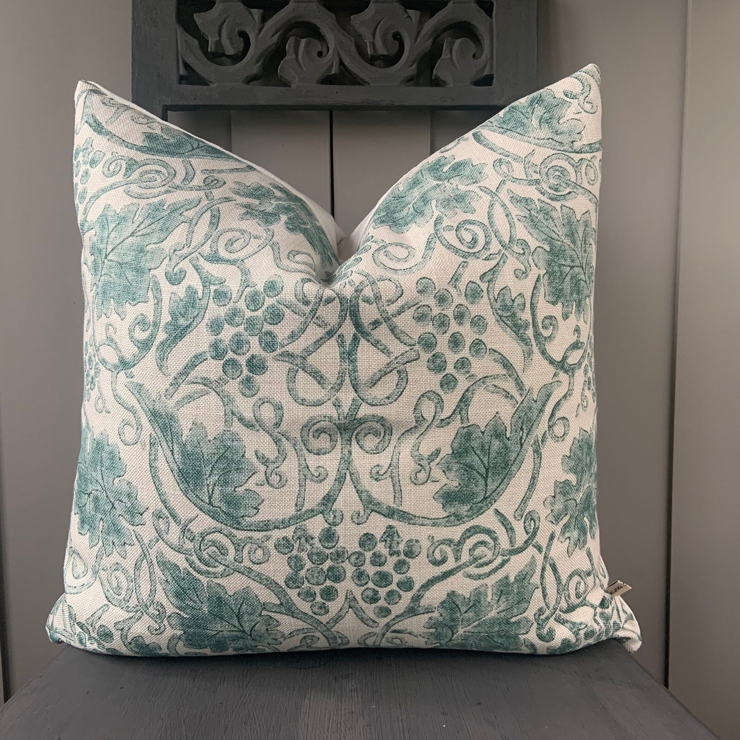 William Morris Grapevine Sage Fabric Vintage Designer cushion Pillow Cover