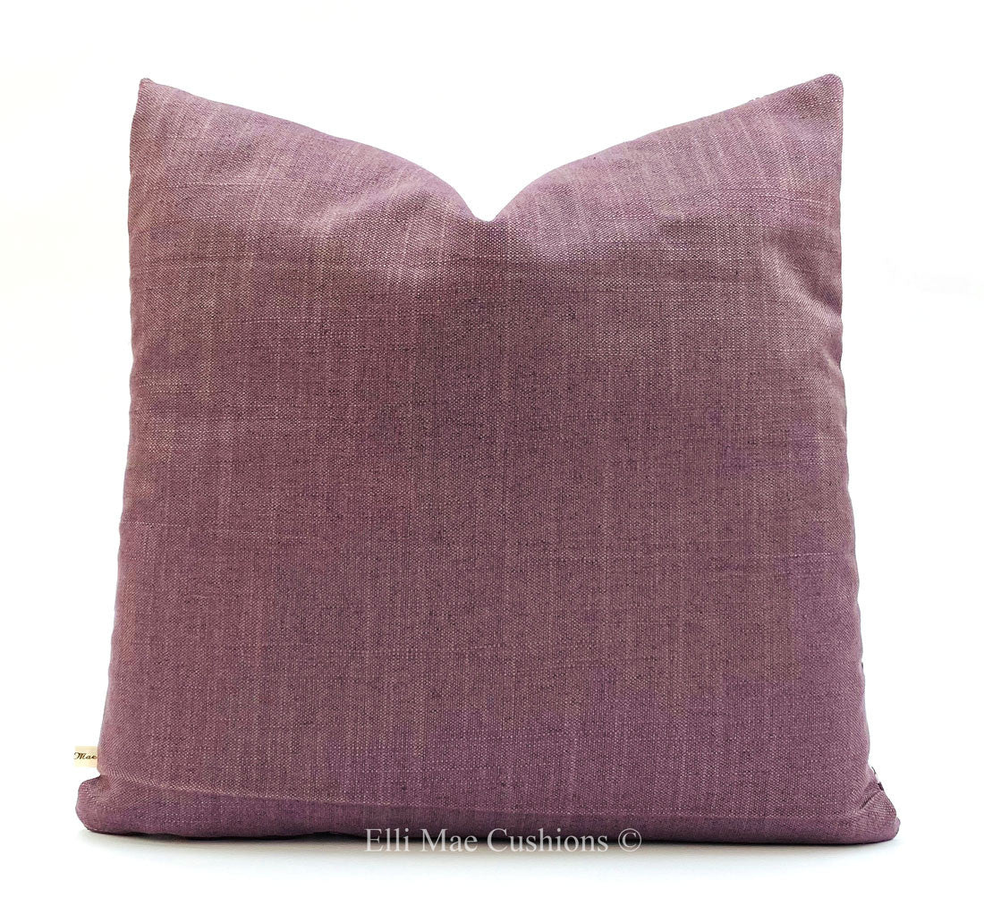 Fermoie Quartz Luxury Designer Purple Lilac Spotted Cushion Pillow Throw Cover