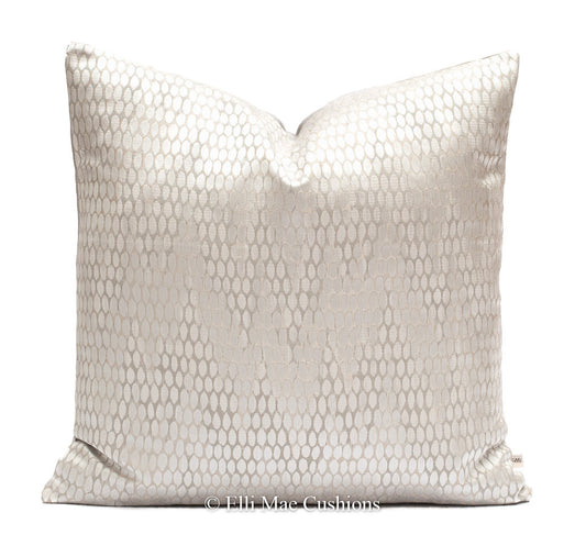 Luxury Designer Silver Grey Contemporary Modern Cushion Pillow Cover